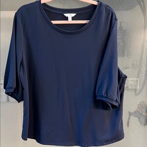 Women's Navy Blue Top